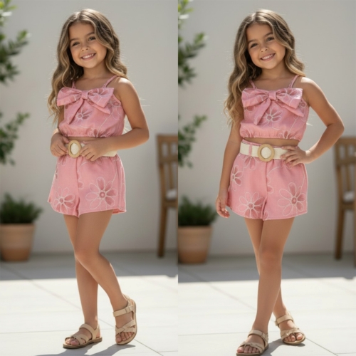 meisjes zomerset roze bloemen meisjes zomerset roze bloemen