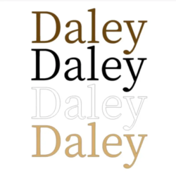lettertype daley lettertype daley