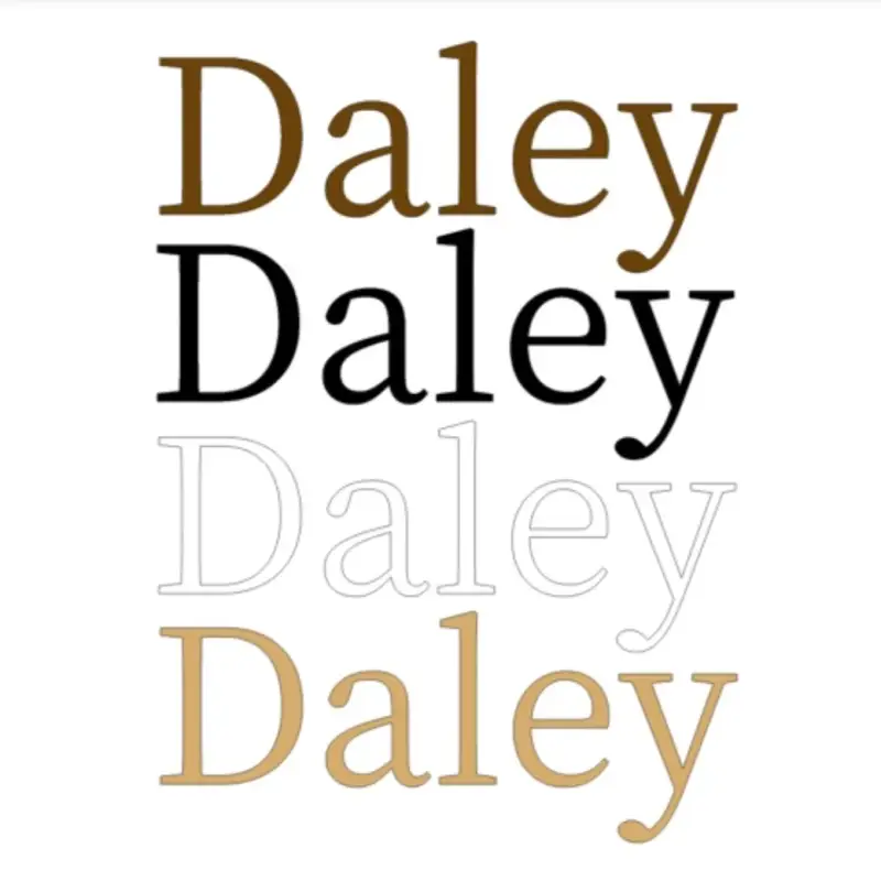 lettertype daley lettertype daley