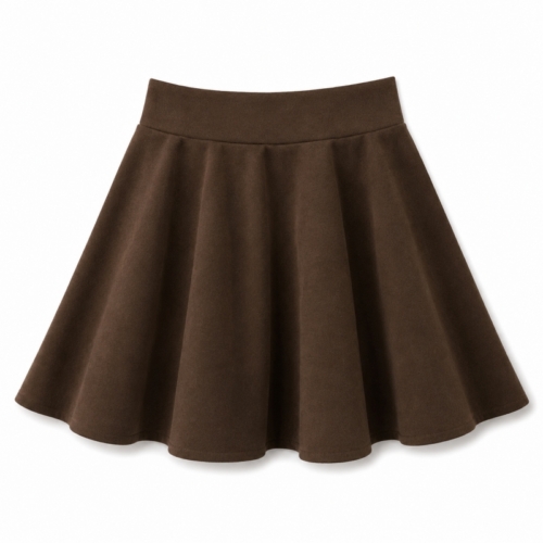 rokje suede meisjes bruin