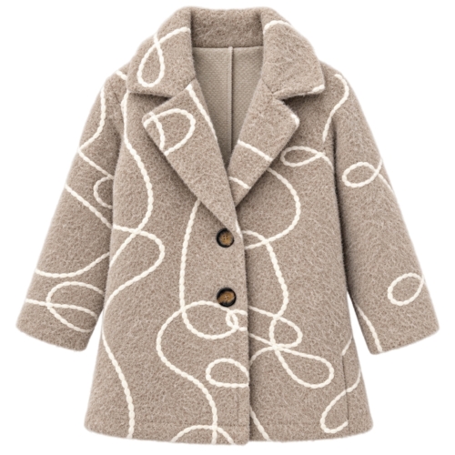 tussenjas meisje beige