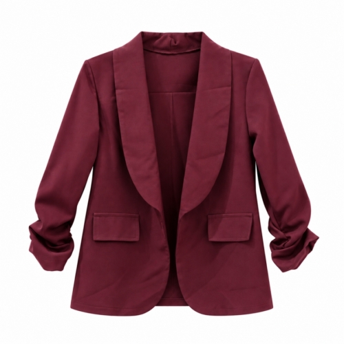 bordeaux meisjes blazer