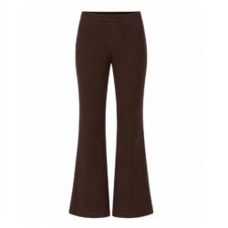 meisjes flared broek donkerbruin meisjes flared broek donkerbruin
