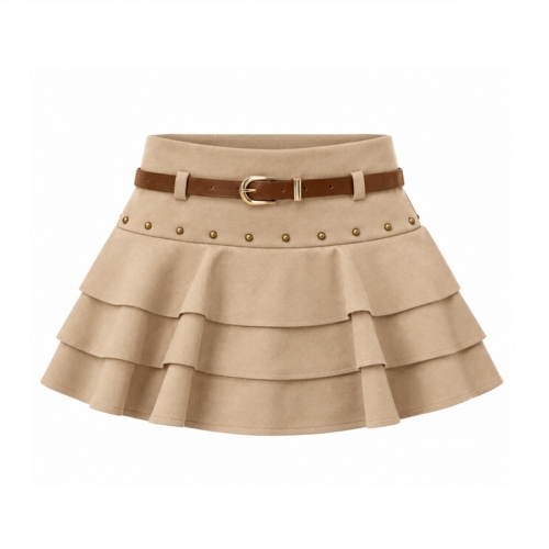 suède look rokje meisjes
