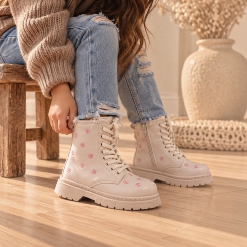 witte meisjes boots