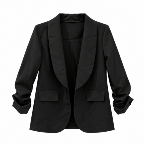 zwarte meisjes blazer