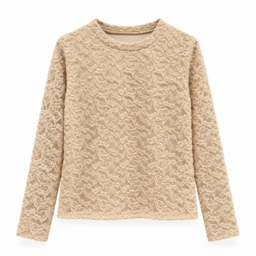 beige meisjes top beige meisjes top